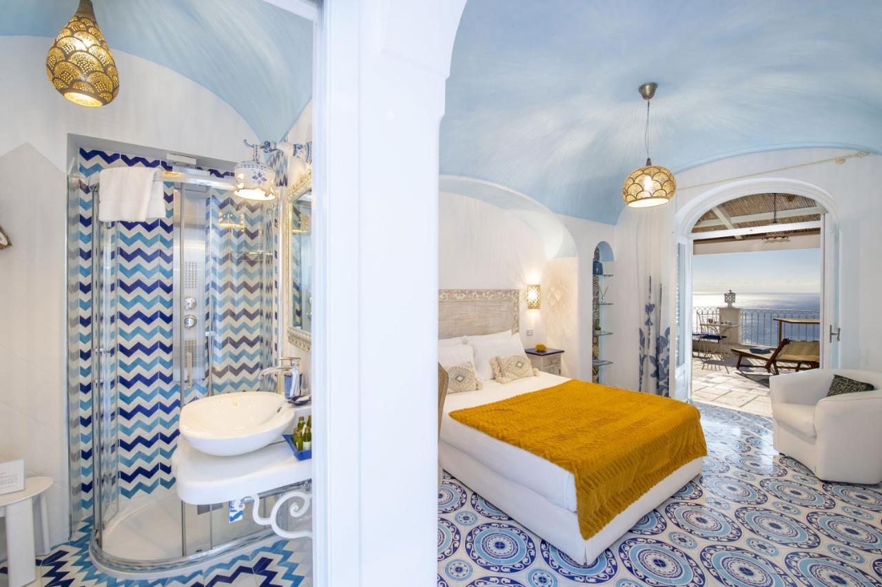 Hotel La Barbera à Praiano Extérieur photo